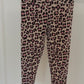 Leggins Wild Berry Leo beige/rosa, Gr. 36-42