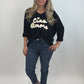 Pullover Ciao Amore schwarz , Gr. 36-44