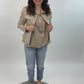Jeansjacke beige, Gr. 36-44