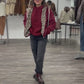 Chelsea Boots bordeaux, Gr. 36-41