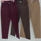 Mom-Fit Jeans Adoro bordeaux, Gr. 34-42