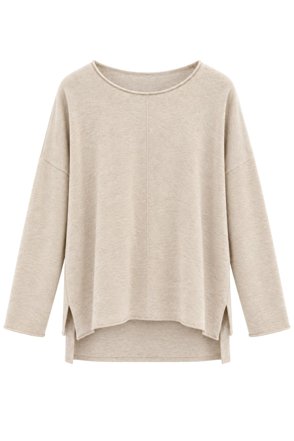 Pullover "Lina" beige, Gr. 38-46