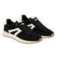 Retro-Sneaker "Nola" schwarz/creme, Gr. 36-41