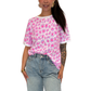 Shirt „Candy Leo“ – pink/lila/weiß, Gr. 34-40