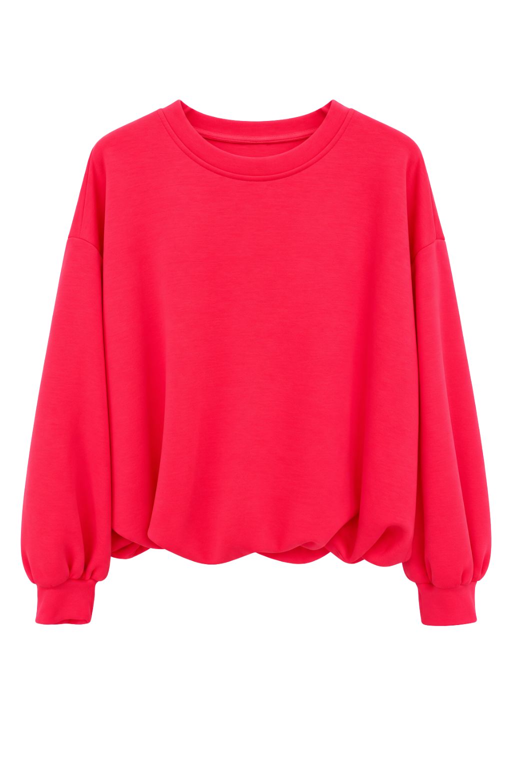 Ballon Pullover neonpink, Gr. 36-42