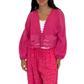 Musselin-Cardigan „Ibiza“ pink, Gr. 34-42