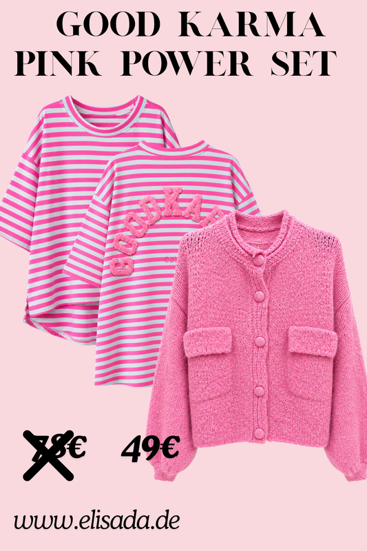 Good Karma Pink Power Set, Gr. 38-44