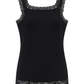Lace Essential Top schwarz, Gr. 36-42