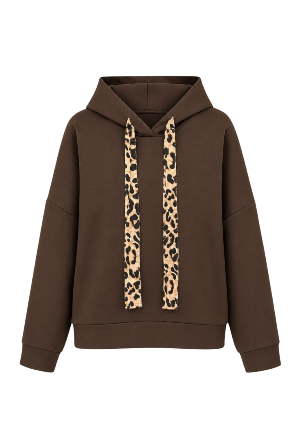 Hoodie „Leo Love“ – braun, Gr. 36-42