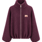 Teddy Jacke Love bordeaux, Gr. 34-42