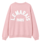 Sweatshirt "Le Marais" rosa, Gr. 36-44