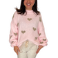 Heart Love – Kuscheliger Strickpullover,  Gr. 36-42