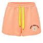 Sweatshorts "Good vibes only" apricot, Gr. 36-42