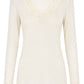 Longsleeve "Pure Romance" creme, Gr. 34-38