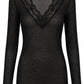 Longsleeve "Pure Romance" schwarz, Gr. 34-38