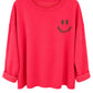Sweatshirt Smiley Leo neonpink, Gr. 34-42