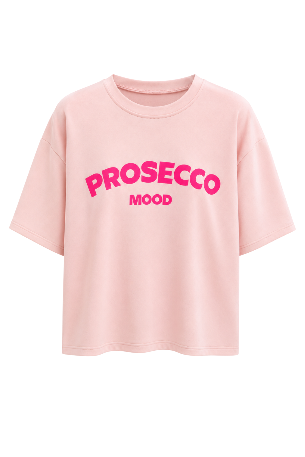 Shirt "Prosecco Mood" rosa, Gr. 36-42