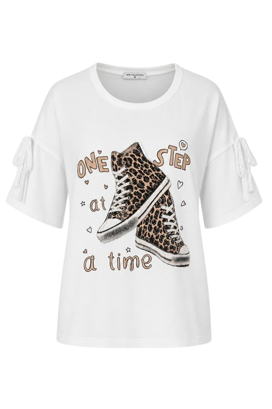 Shirt Sneaker Love weiß, Gr. 38-44