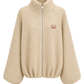 Teddy Jacke Love creme, Gr. 34-42