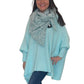 Feinstrickpullover türkis, Gr. 40-46