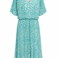 Plisseekleid „Aqua Leo“, Gr. 36-42