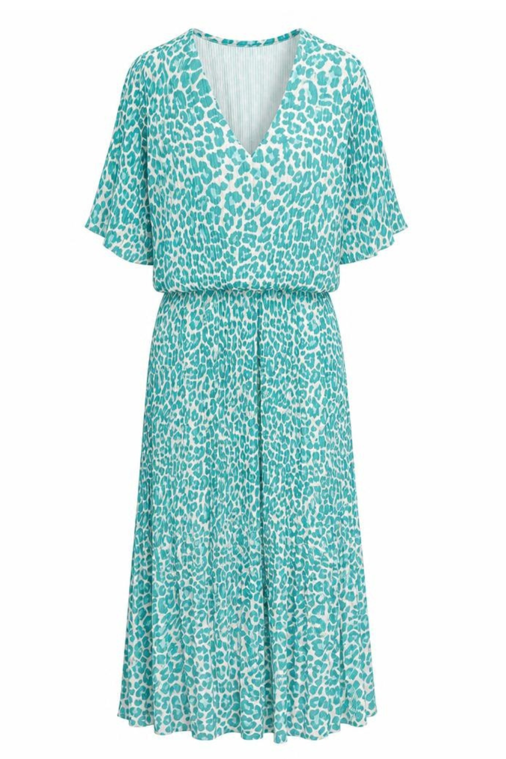 Plisseekleid „Aqua Leo“, Gr. 36-42