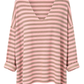 Shirt „Sunset Stripes“ rosa/braun, Gr. 38-44