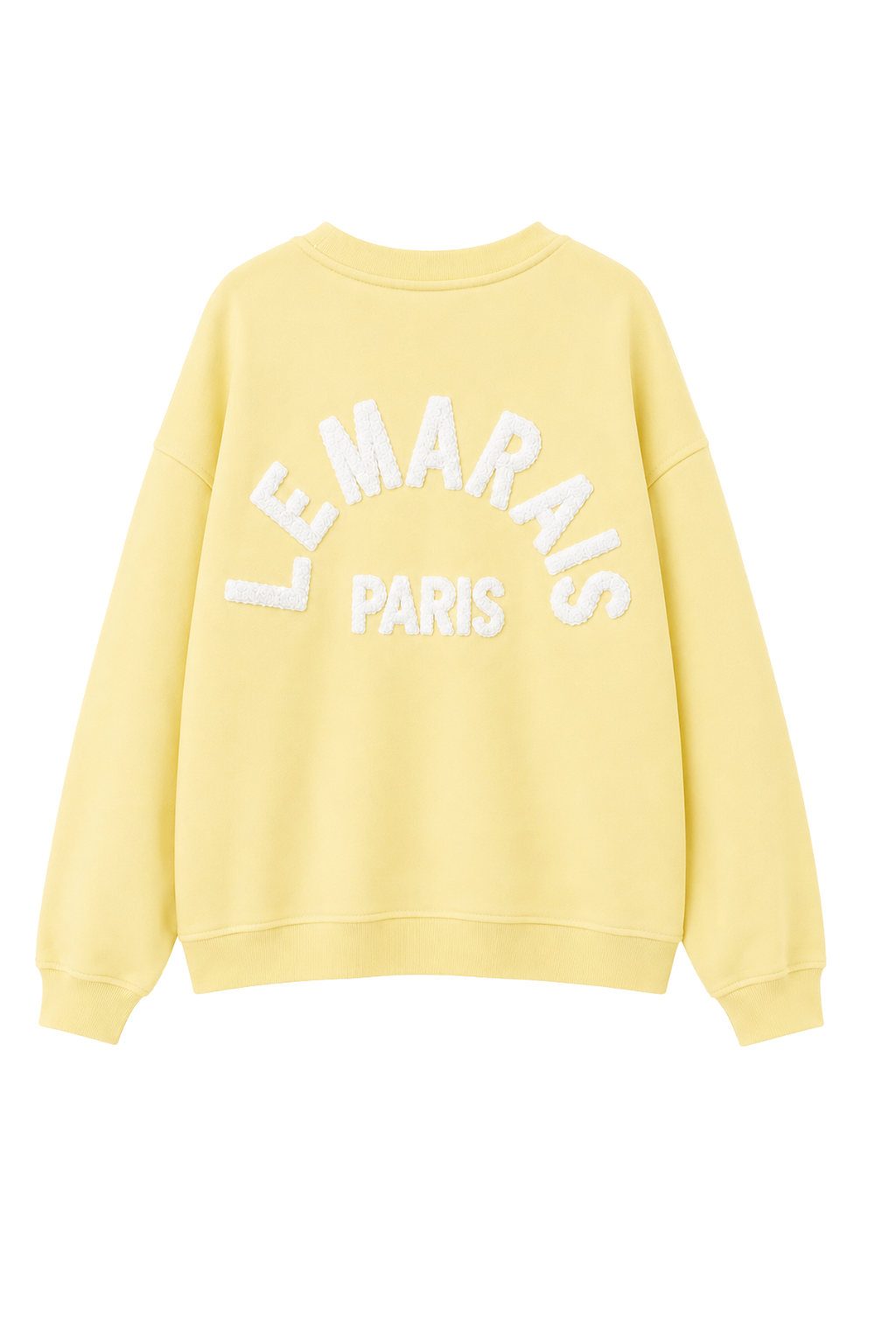 Sweatshirt "Le Marais" gelb, Gr. 36-44