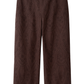 Spitzenhose braun, Gr. 36-40