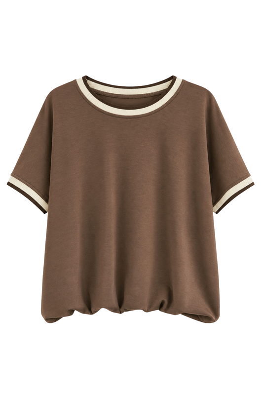 Shirt „Urban Comfort“ schokobraun, Gr. 36-42