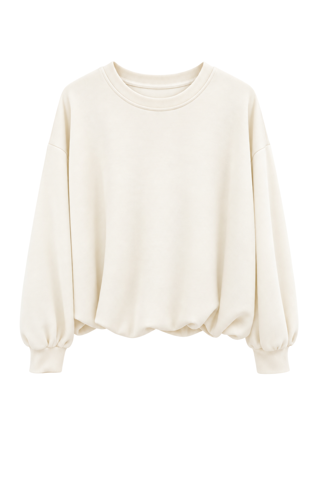 Ballon Pullover creme, Gr. 36-42