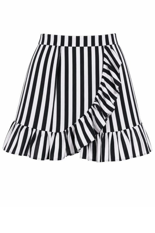 Volantrock Stripe, Gr. 34-42