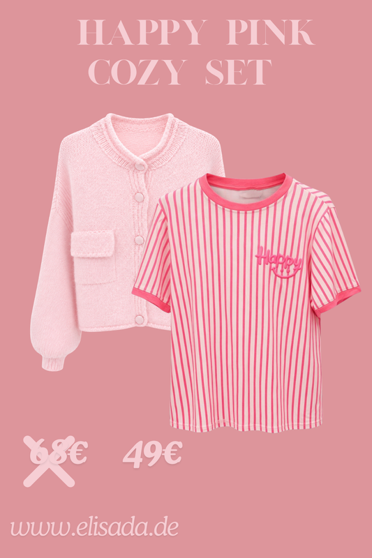 Happy Pink Cozy Set, gr. 34-42
