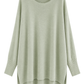 Oversize Pullover „Luna“ salbei, Gr. 38-46
