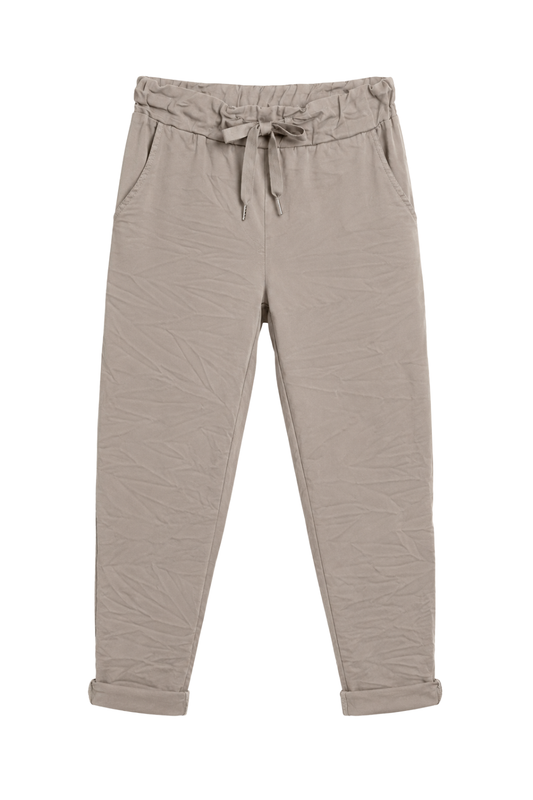 Joggpants „Comfy Days“ schlamm, Gr. 36-42
