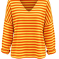 Shirt „Sunset Stripes“ gelb/orange, Gr. 38-44
