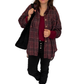 Karierte Bluse bordeaux, Gr. 36-44