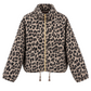 Leo Chic Steppjacke taupe/schwarz, gr. 34-42