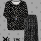 Mila Dots Set schwarz, Gr. 36-42